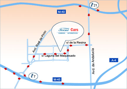 Instalaciones - Tecnicars cambios autom&aacute;ticos